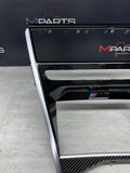 Center Dash Console Carbon Fiber Trims Panels 51168096321 51169396502 BMW F92 M8