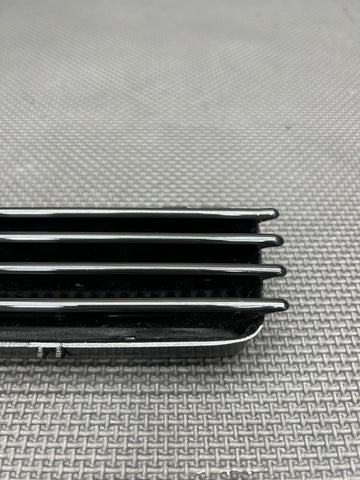 01-06 BMW E46 M3 BLACK Left Driver Fender Vent Grille Grills Trim NO EMBLEM