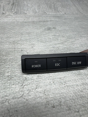 08-13 BMW E90 E92 E93 M3 Center Console Panel Edc Power Dsc Switch 7841136