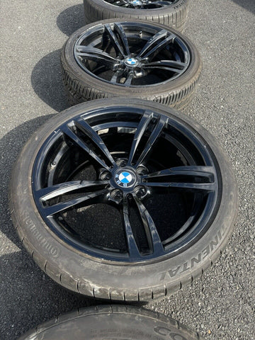 OEM Genuine BMW F80 F82 F83 M3 M4 Rim Wheel Double Spoke 437M 9JX19 10JX19 SET