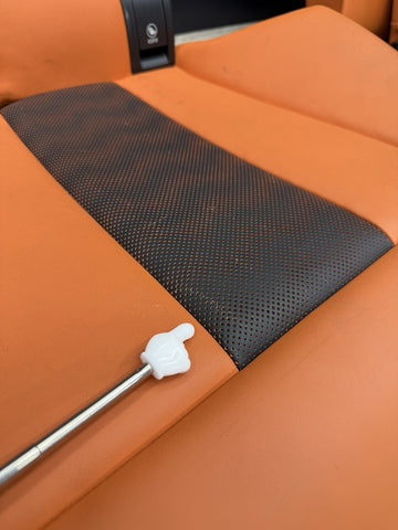 21-26 BMW G80 M3 Sedan Kyalami Orange Interior Rear Back Seat Bench