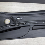 08-13 BMW E92 M3 Original Black Interior Front Right Passenger Door Card Panel