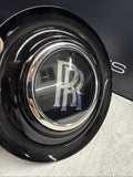 Rolls Royce Cullinan Wheel Rim Center Cap Gloss Black