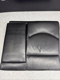 2001-2006 BMW E46 M3 COUPE REAR LEFT SEAT UPPER BACKREST LEATHER CUSHION BLACK