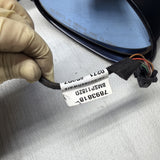 01-06 BMW E46 M3 Side View Door Mirrors Pair Carbon Black  *Notes*