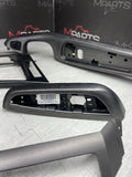 01-06 BMW E46 M3 Convertible Interior Armrests Trim Set Titan Shadow Grey