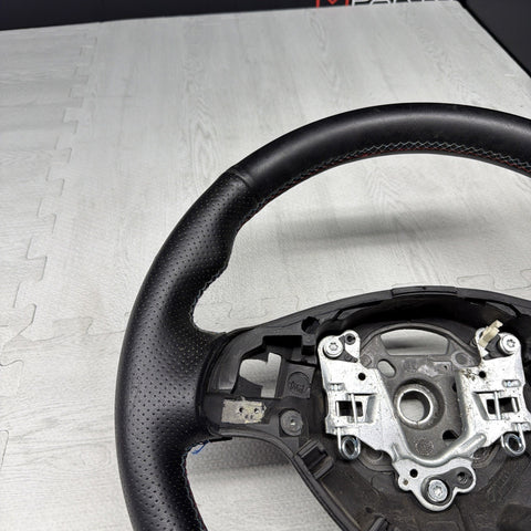 BMW Steering Wheel 01-06 E46 M3 Stock SMG 32342282020 Custom Rewrapped