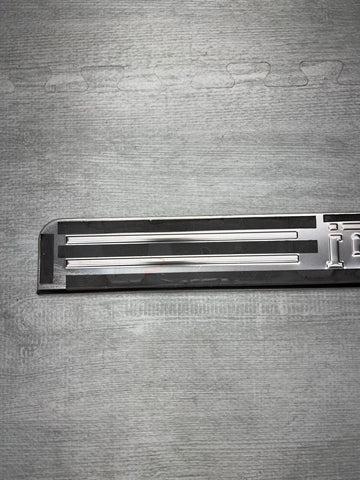 15-19 FERRARI 488 GTB GENUINE DOOR SILL SCUFF PLATE LOGO EMBLEM BADGE