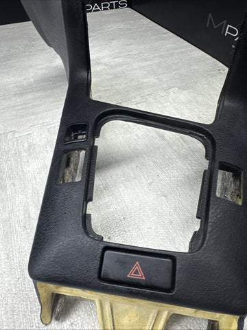 95-99 BMW E36 M3 Lower Dash Center Console Housing Panel Support Black Gray