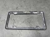 LICENSE PLATE FRAME BRACKET MOUNT HOLDER REAL CARBON FIBER