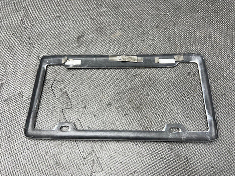 LICENSE PLATE FRAME BRACKET MOUNT HOLDER REAL CARBON FIBER