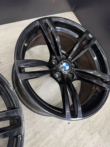BMW 15-20 F80 F82 F83 M3 M4 Style 437M M Double Spoke Rims Wheels OEM