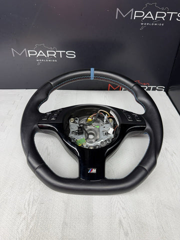 BMW Steering Wheel 01-06 E46 M3 MANUAL 32342282020 Custom Sides Rewrapped