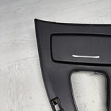 08-13 BMW E90 E92 M3 OEM  Front Center Console Cover Leather DCT *Scratches*