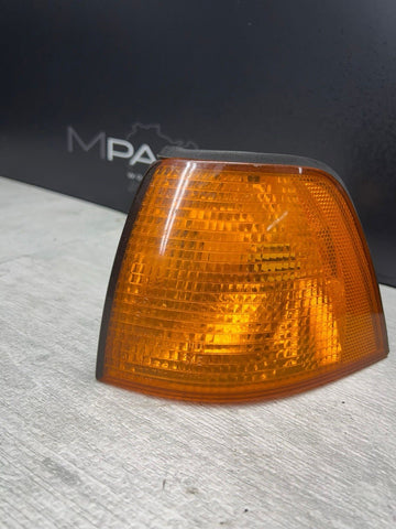 Amber Corner Signal Lights 92-99 BMW 3 Series E36 Sedan Pair
