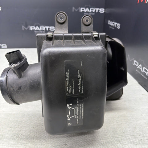 01-06 BMW E46 M3 S54 Air Filter Intake Suction Box Duct Inlet Original