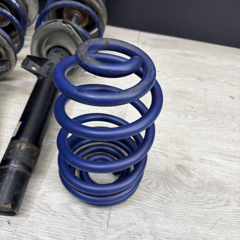 01-06 BMW E46 M3 Sachs Front Rear Suspension Struts Shocks HR Lowering Springs