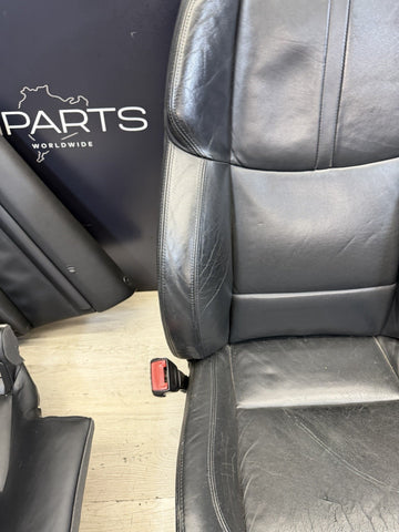08-13 BMW E92 M3 Coupe Original Novillo Black Interior  Seats Complete Heated