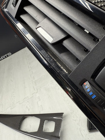 15-20 BMW F80 M3 F82 F83 M4 Carbon Fiber Interior Dash Dashboard Trim Set OEM