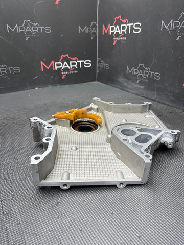 Genuine BMW 750I 4.4L Turbo Front Lower Timing Chain Cover 11147649035 CF0649