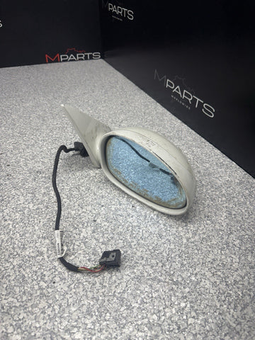 01-06 OEM BMW E46 M3 Right Passenger Side Door Mirror Alpine White *Notes*