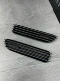 01-06 BMW E46 M3 Left Right Fender Vent Grilles Grills Trims Chrome Genuine OEM