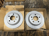 ZIMMERMAN Set of 2 Rear Brake Discs Rotors 2012+ BMW F30 F32 3 Series