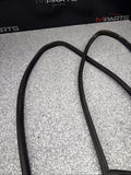 92-99 BMW E36 M3 Coupe Driver Passenger Rear Pop Out Window Seal OEM
