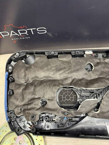 BMW 21-26 G82 G83 M4 Coupe Front Right Passenger Side Door Panel Fjords Blue