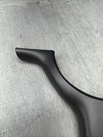 OEM 01-06 BMW E46 M3 Lower Steering Wheel Trim Cover Plate Titan Shadow Grey