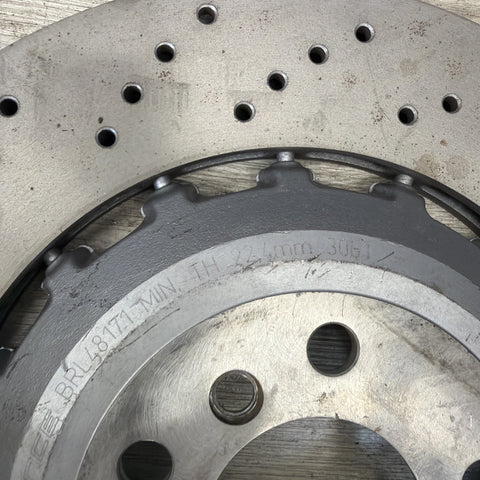 SHW / REFURBISHED 13-17 BMW F06 F10 F12 F13 M5 M6 REAR BRAKE DISCS ROTORS