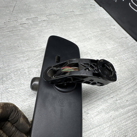 01-06 BMW E46 M3 Rectangle Rearview Rear View Mirror SOS *Yellow Glass