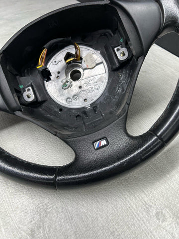 BMW Z3 M Z3M Roadster Steering Wheel M Sport 3 Spoke Black OEM