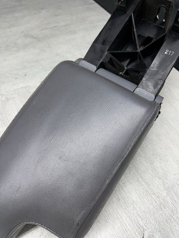 2001-2006 BMW E46 M3 Center Console Armrest Arm Rest Grey