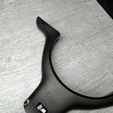 OEM 01-06 BMW E46 M3 Lower Steering Wheel Trim Cover Plate Titan Shadow Grey