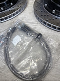 AS IS Set 01-06 BMW E46 M3 BREMBO Big Brake Kit Yellow Calipers Rotors Plug Play