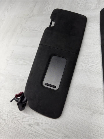 2006-2010 BMW E63 M6 Coupe Sunvisors Sun Visors Pair Alcantara