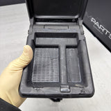 01-06 BMW E46 M3 Center Console Armrest Arm Rest Black Leather *Notes*