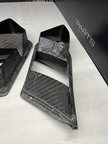 BMW G80 M3 G82 G83 M4 21-26 Carbon Fiber MP Style Bumper Air Ducts