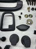 (4) Door Handles Headliner Trims 1996-1999 BMW E36 Coupe Interior Black OEM