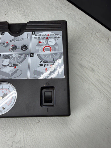 2008-2013 BMW M3 E90 E92 Emergency Tire Kit Compressor Air Pump OEM 71106792688