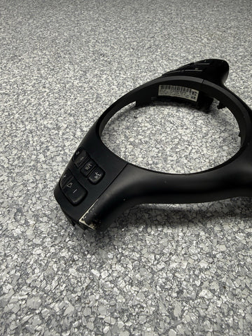 OEM 01-06 BMW E46 M3 Upper & Lower Steering Wheel Trim Cover Plate Black