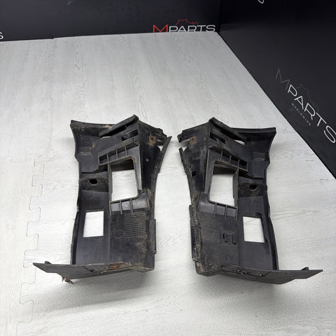 01-06 BMW E46 M3 FRONT BUMPER COVER GUARDS BRACKETS 2695247