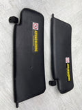 00-09 Honda S2000 S2k Sun Visor Assembly Pair OEM Black