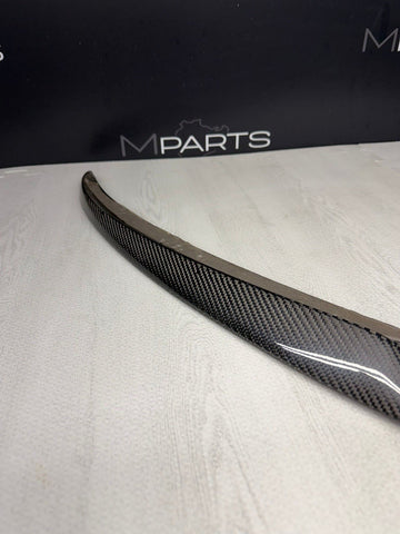 BMW 15-20 F33 F83 335 M4 Convertible Trunk Lid Rear Spoiler Carbon Fiber