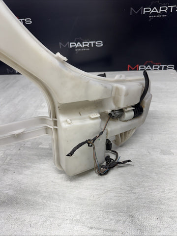08-13 BMW E92 E93 M3 FRONT WINDSHIELD WASHER FLUID RESERVOIR TANK OEM