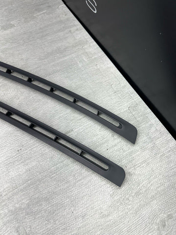91-98 BMW 3 Series E36 M3 Dashboard Air Vents Strips Pair GENUINE 1977223 Grey