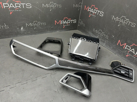 21-24 BMW G80 G82 G83 M3 M4 Competition Dash / Console CF Interior Trim Set OEM