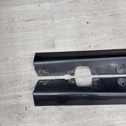 01-06 BMW E46 M3 Rocker Panel Side Skirts OEM Steel Gray *Notes*