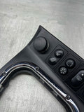 BMW Z3 M Z3M CENTER CONSOLE SHIFTER TRIM W/CHROME RING BLACK